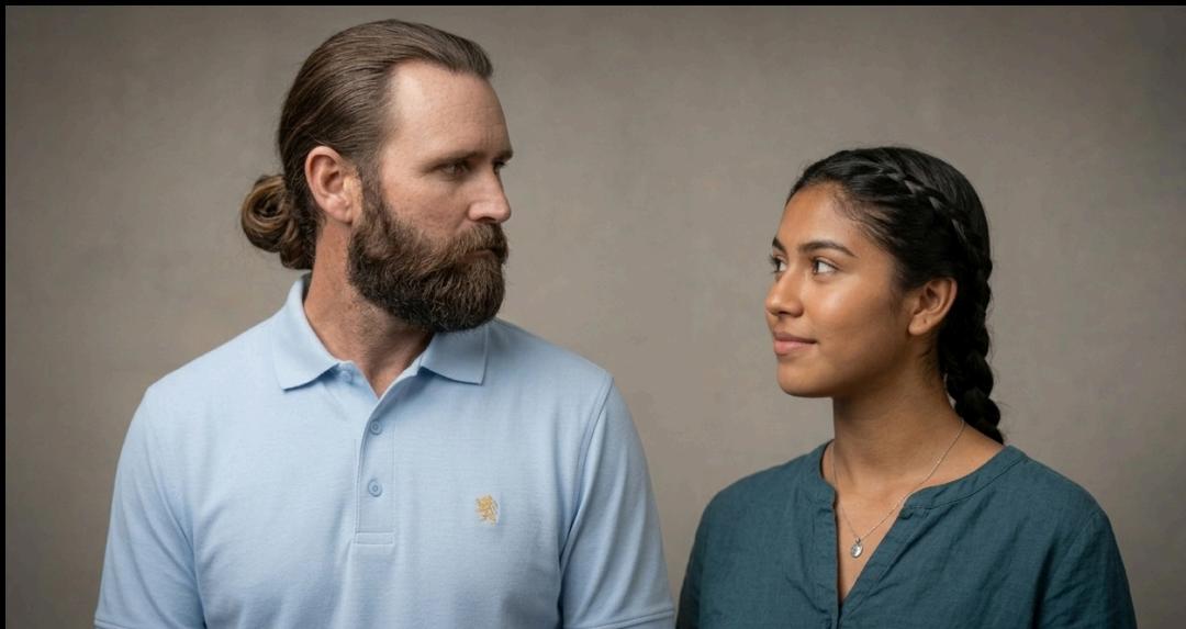 Portrait of a Porter Rockwell and Lucy Ortiz - AI generated using prompts by Steve Hawkins